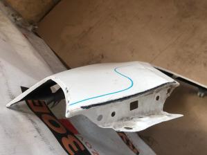 Skoda Fabia 07-15 Крыло переднее Lh